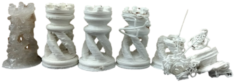 Semi-Crystalline Polymer Blends for Material Extrusion Additive Manufacturing