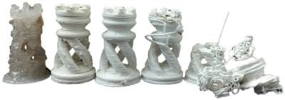 Semi-Crystalline Polymer Blends for Material Extrusion Additive Manufacturing